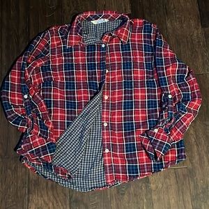 L Flannel Riders By Lee